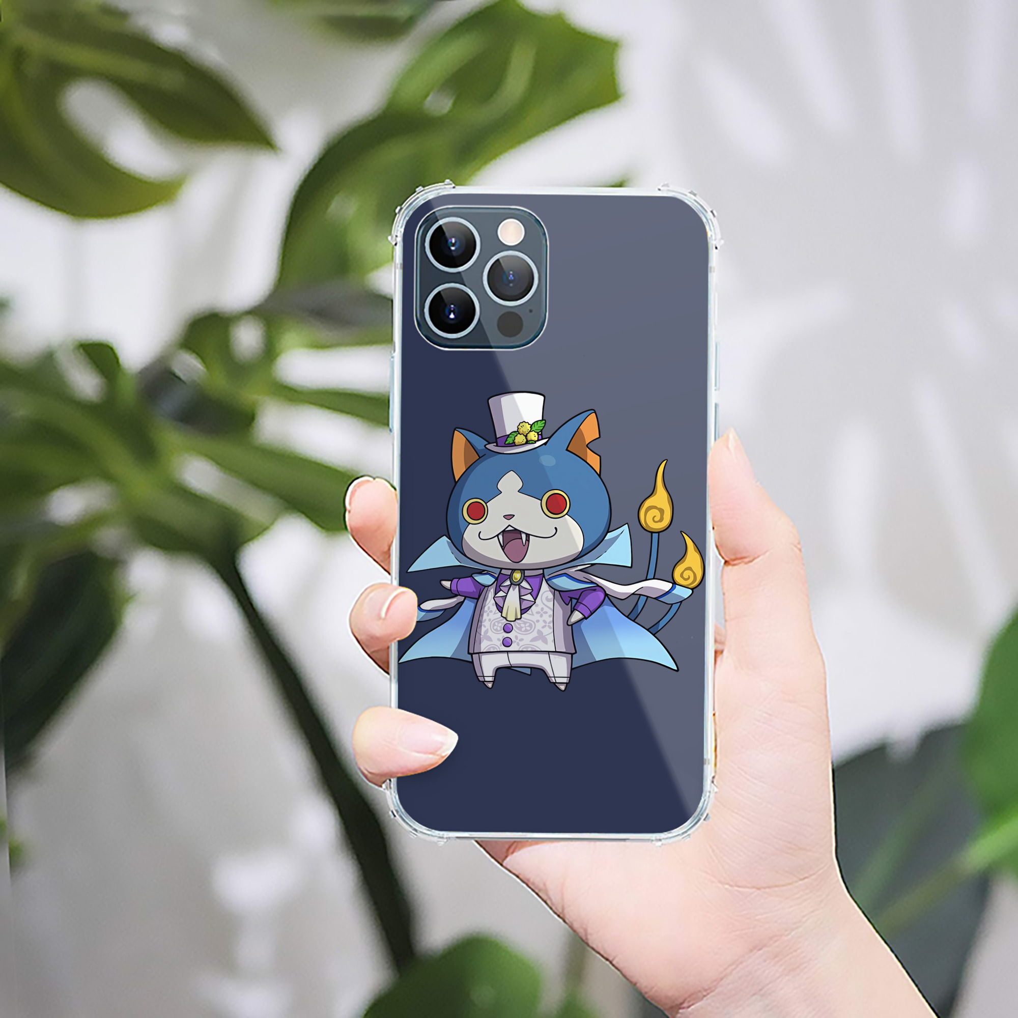 （画像用） 妖怪ウォッチ Yo-kai Watch 【iPhone 12シリーズ対応】透明スマホケース（クリアソフトケース）